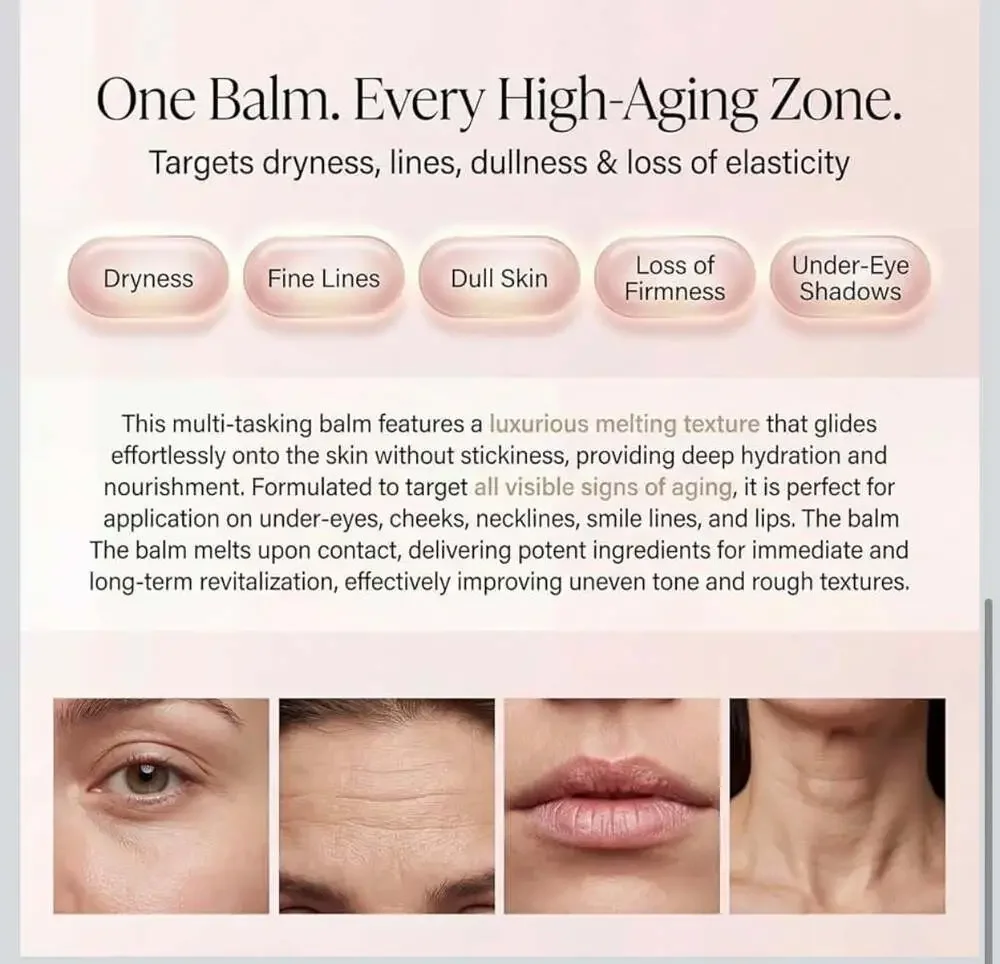 Pink Collagen Plumping Multi Balm 5% Retinol Firming Stick, 10g